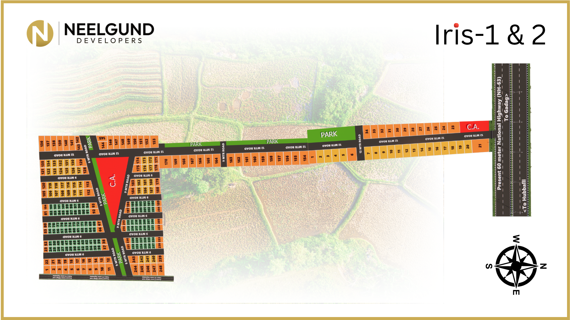Neelgund Iris 1 and 2